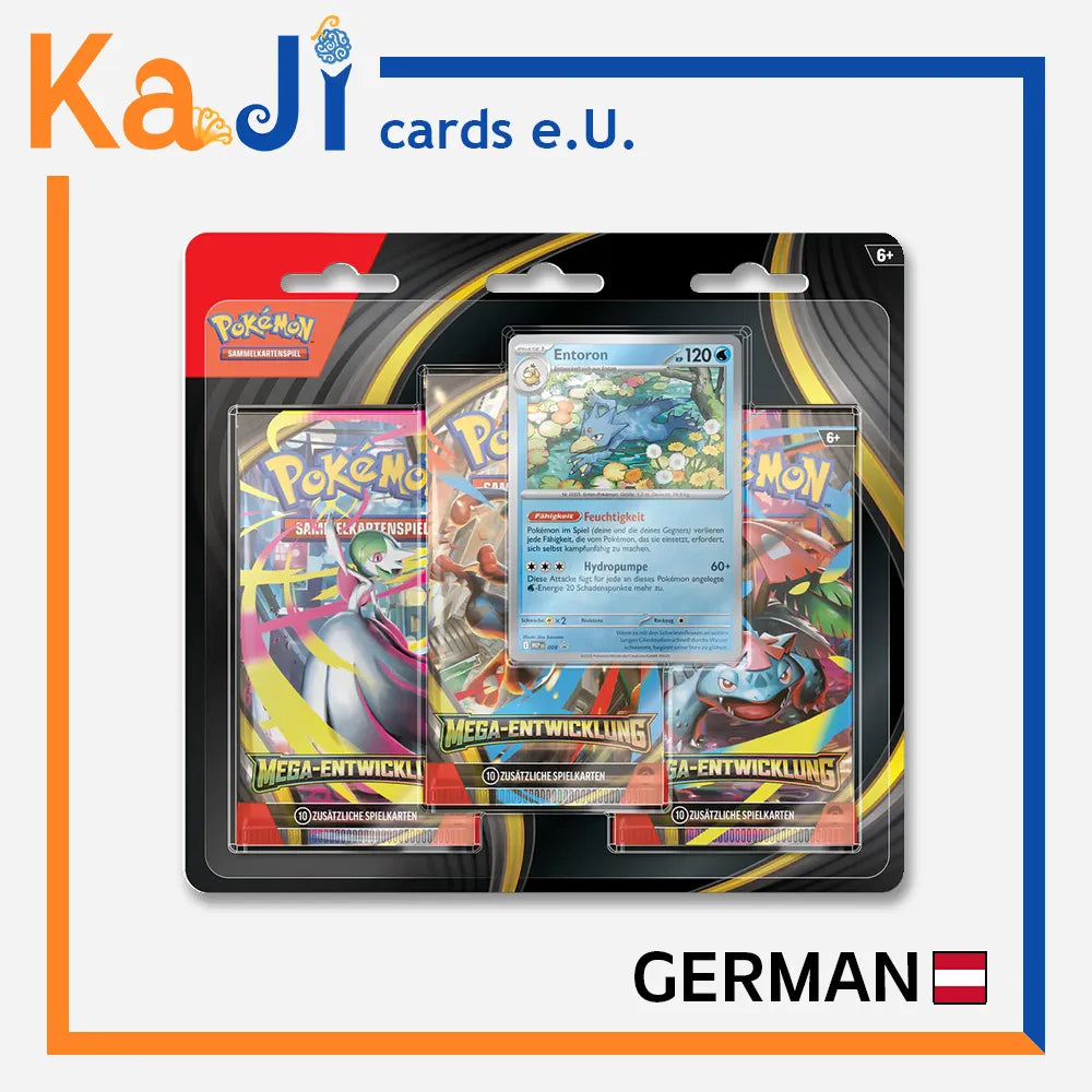 Mega Evolutions • 3-Pack Blister