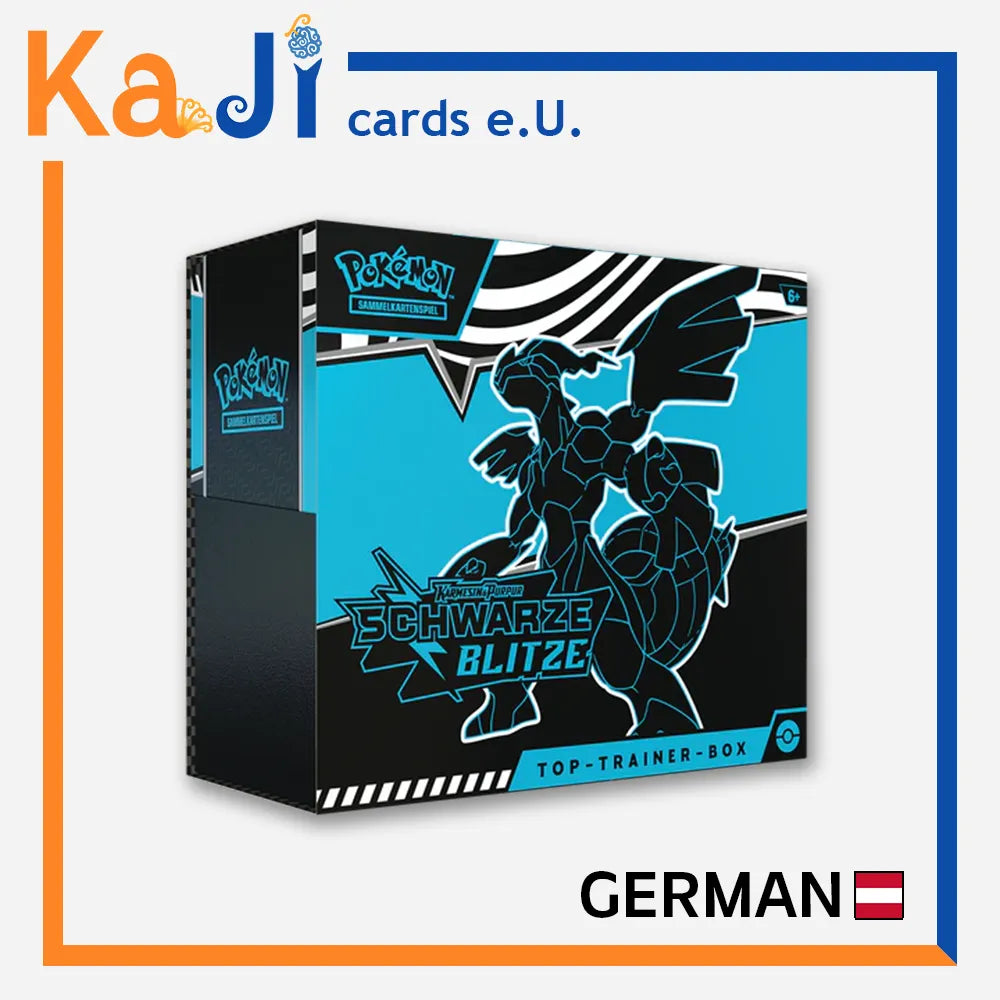 Pokémon - Schwarze Blitze - Top Trainer Box - (DE)