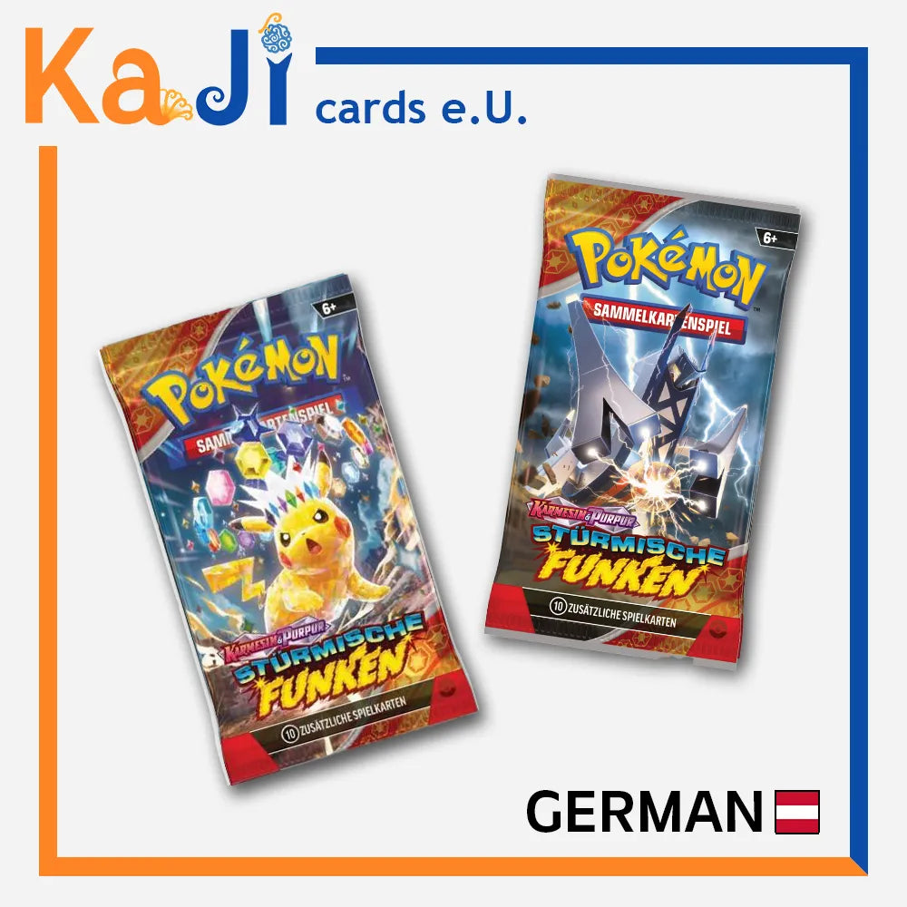 Pokémon-Boosterpack Stürmische Funken (DE)