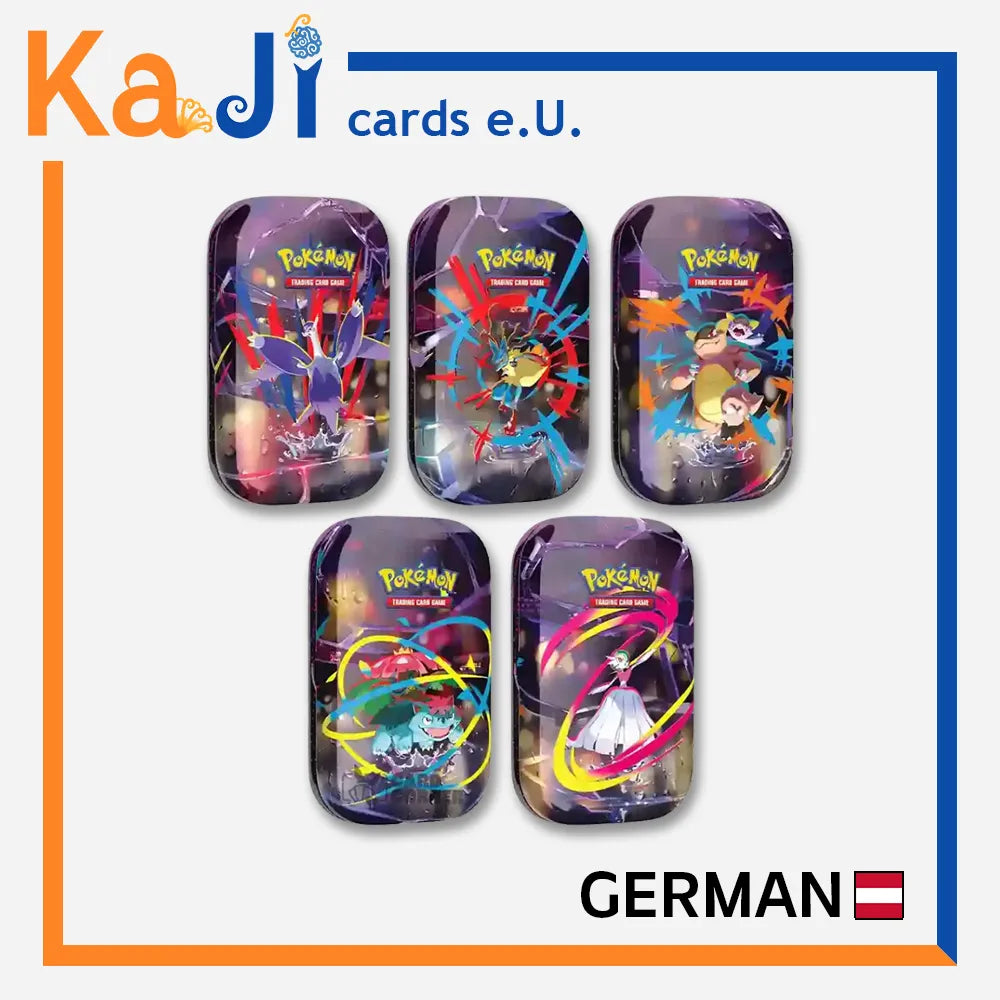Mega Evolutions • Mini Tin – Kaji cards e.U.