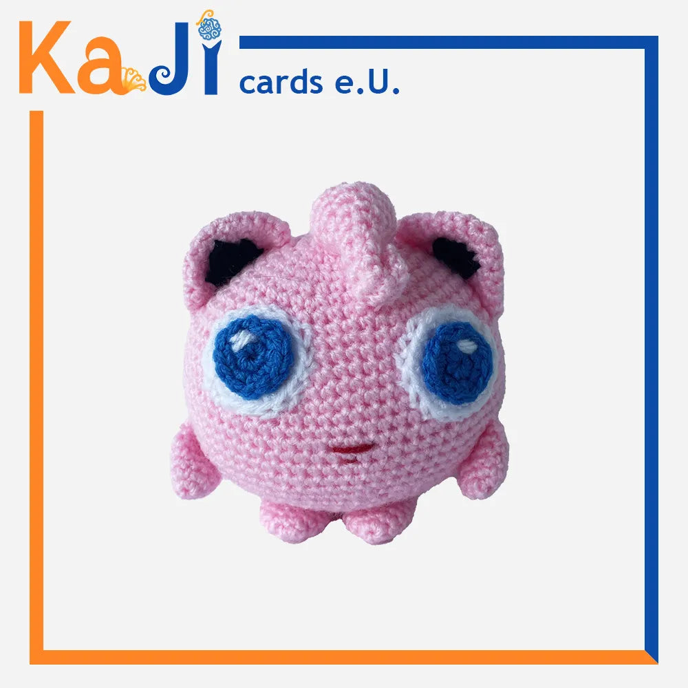 Hand-crocheted Jigglypuff plushie