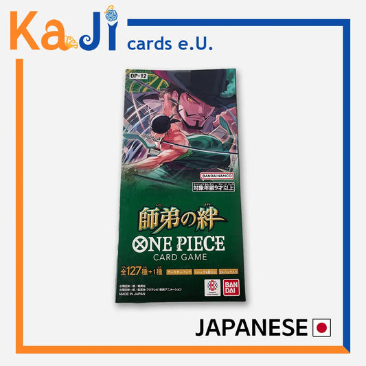 One Piece Card Game OP12: Bonds of Master and Disciple Booster Display (JPN)