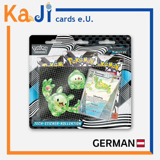 Pokémon Karten Tech-Sticker-Kollektion Karmesin & Purpur - Schwarze Blitze