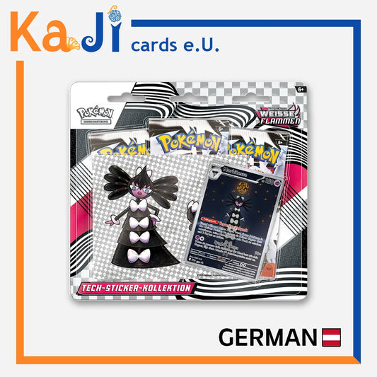 Pokémon Tech-Sticker-Kollektion Karmesin & Purpur - Weiße Flammen